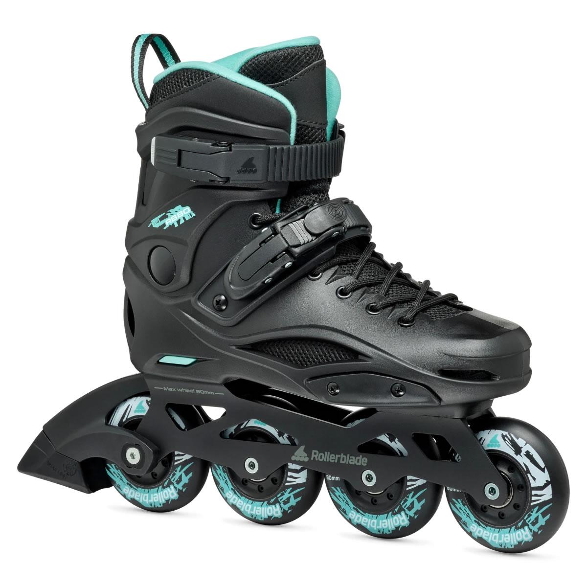 ローラーブレード レディース インライン ZETRABLADE Women Black-Lt