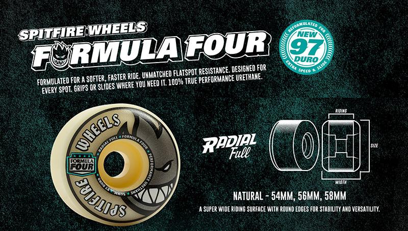スピットファイア ウィール F4 97DU RADIAL FULL 54mm | WEBSPORTS