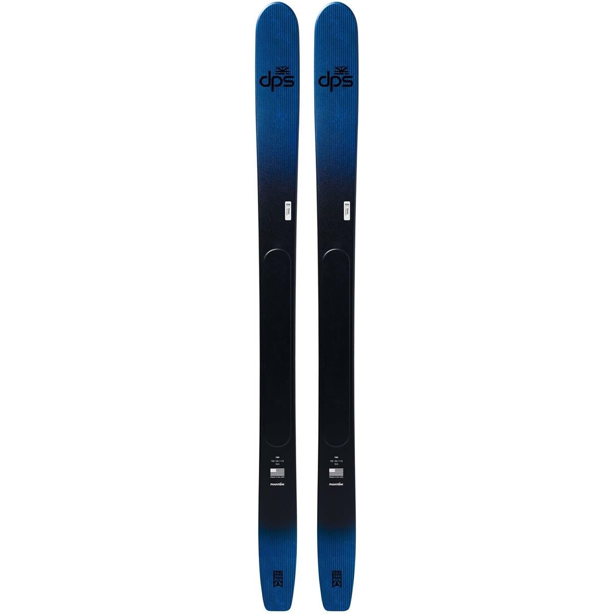 ファントム加工済 dps スキー板 Kaizen 105 -Carbon Blue- スキー板
