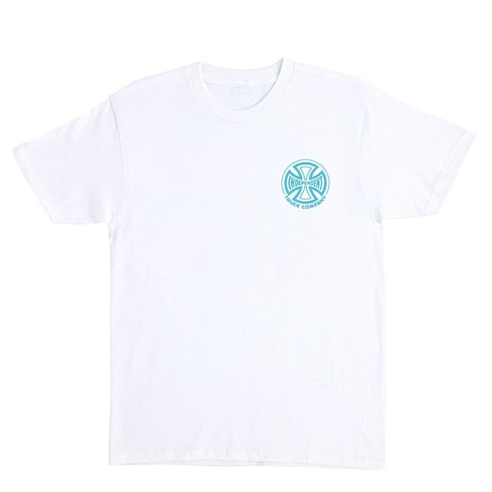 インディペンデント Tシャツ スケボー INDEPENDENT 半袖 白 | WEBSPORTS