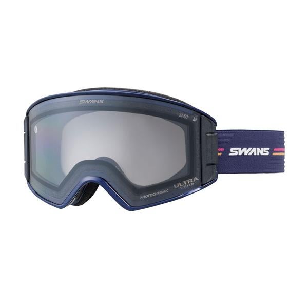 SWANS ウルトラレンズ　全天候レンズ　OUTBACK 新品送料込み スワンズ スキーゴーグル 調光レンズ OUTBACK OB-MDH-CU-LG PNV