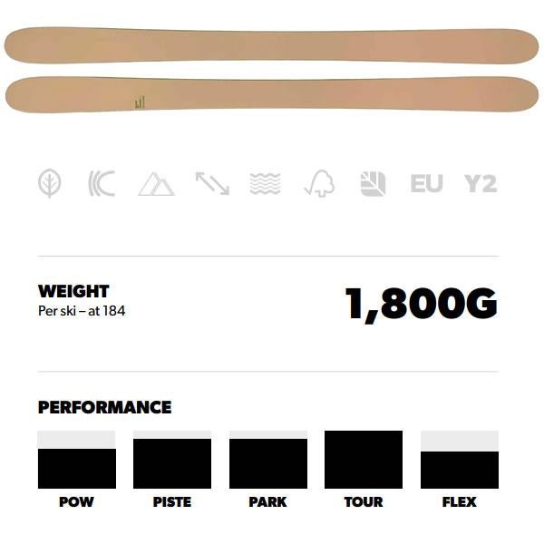 CANDIDE SKIS キャンディッド スキー 2027 RESORT 101 -Beige