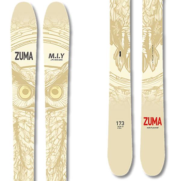 ZUMA スキー M.I.Y スキー板 単品 (板のみ) エム・アイ・ワイ (26-27