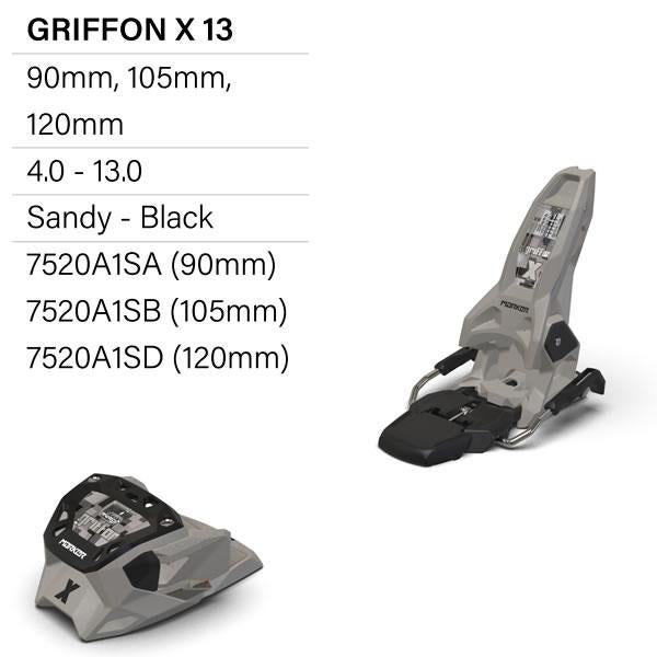 マーカー ビンディング GRIFFON X 13 SANDY-BLACK (26-27 2027