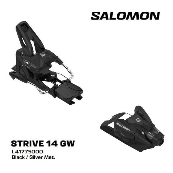 サロモン スキー板 QST 94 BLACK + 27 サロモン STRIVE 14 GW (salomon