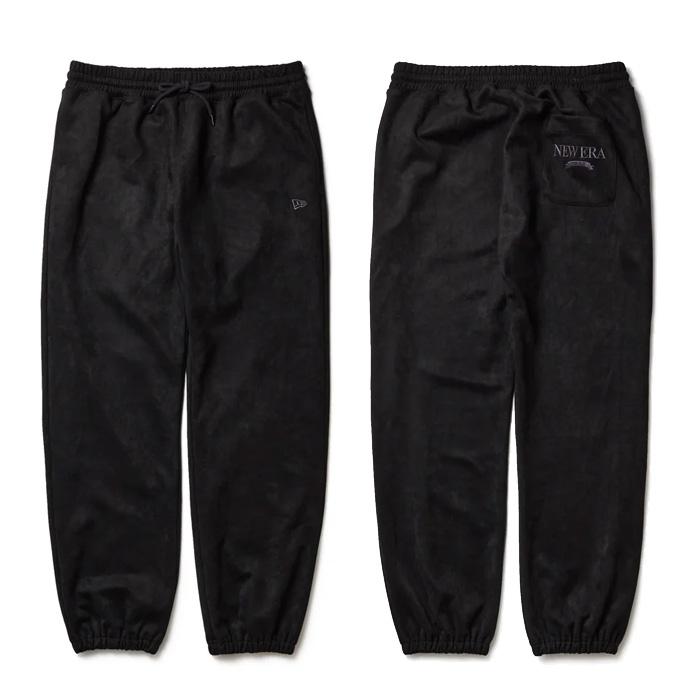 ニューエラ ポリスウェード パンツ ブラック ユニセックス NEW ERA