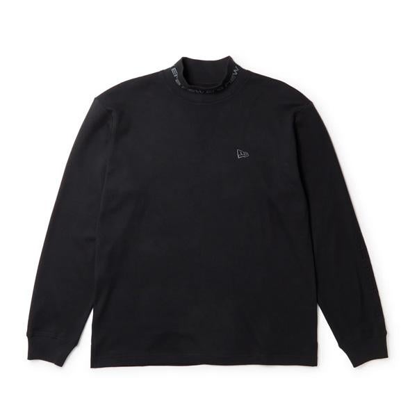 ニューエラ ゴルフ 長袖 ハイネック ウォーム Tシャツ ネックロゴ