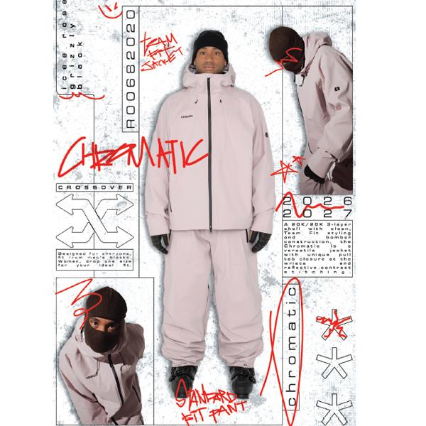 ARMADA／アルマダ スキースノーボードパンツ レディース XSサイズ 美品 ARMADA アルマダ スキーウェア 26-27 CHROMATIC 3L -pants パンツ