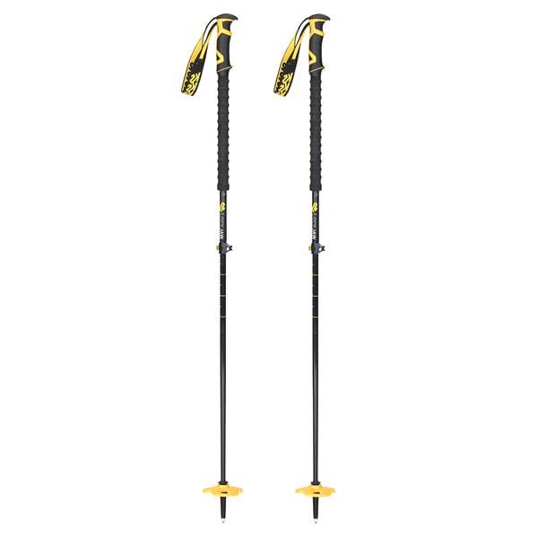 K2 スキーポール 2027 LOCKJAW CARBON PLUS Black 伸縮式 (S2209001010