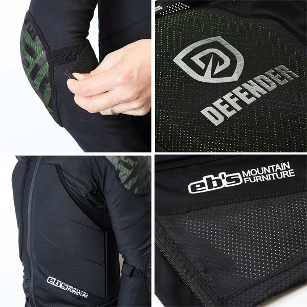 スノーボード ハードプロテクター エビス ebs BODY DEFENDER スノボ