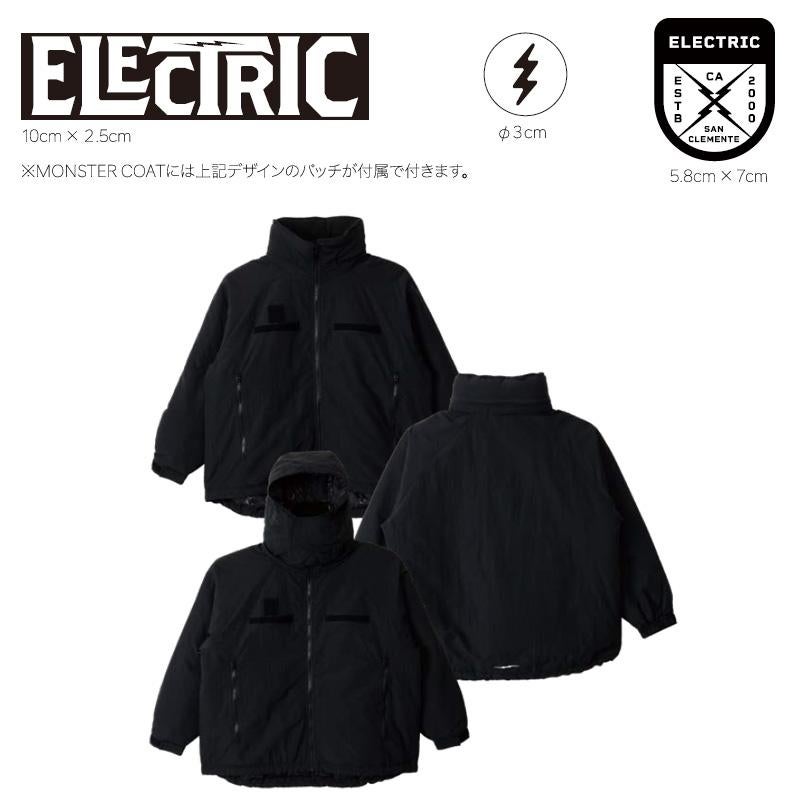エレクトリック ELECTRIC 26FW PATCH MONSTER COAT / BLACK(E26FJ02