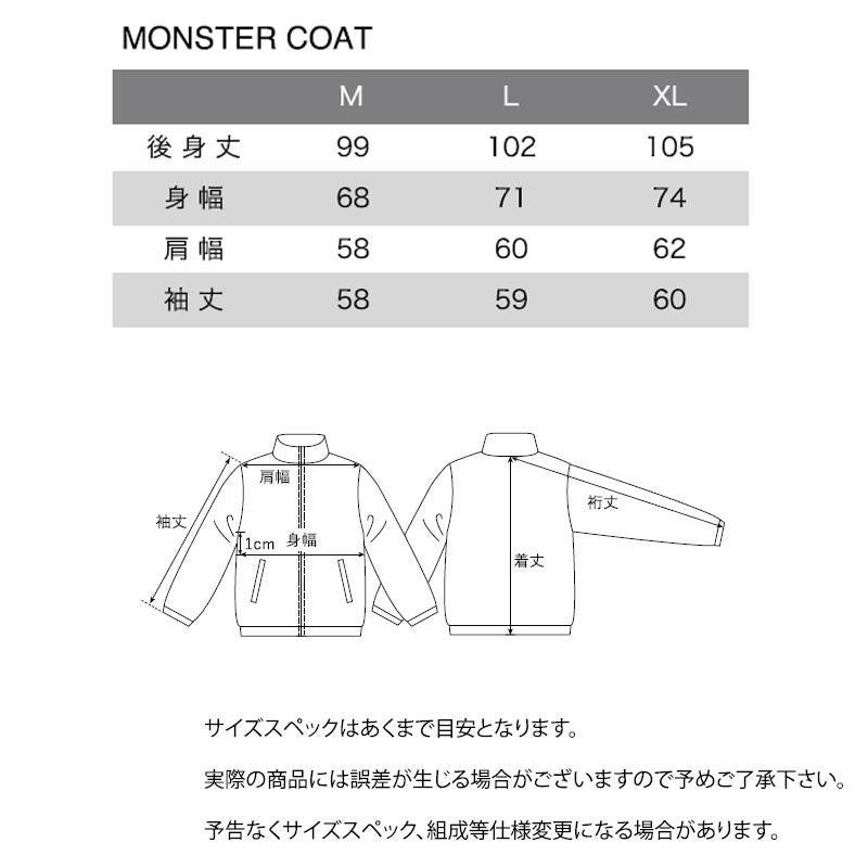 エレクトリック ELECTRIC 26FW PATCH MONSTER COAT / BLACK(E26FJ02