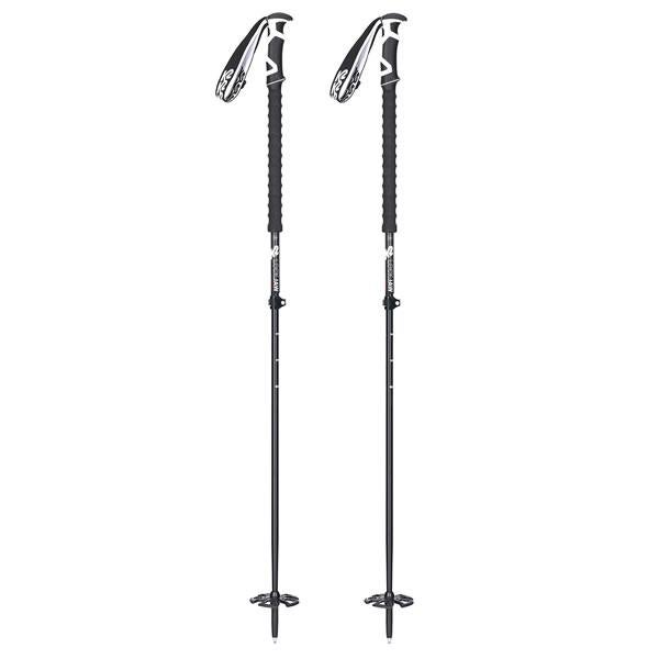 K2 スキーポール 2027 LOCKJAW CARBON Black 伸縮式 (S220900201