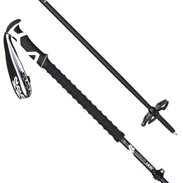 K2 スキーポール 2027 LOCKJAW CARBON Black 伸縮式 (S220900201