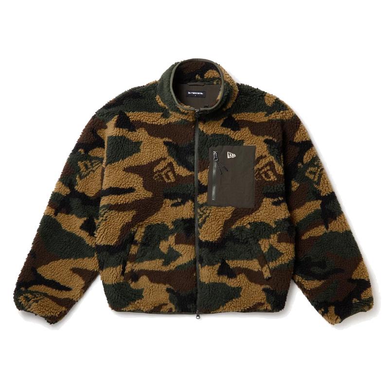 ニューエラ ボアブルゾン ウッドランドカモ (15129514) NEWERA 日本
