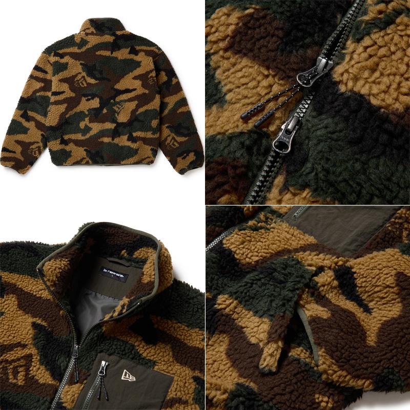 ニューエラ ボアブルゾン ウッドランドカモ (15129514) NEWERA 日本
