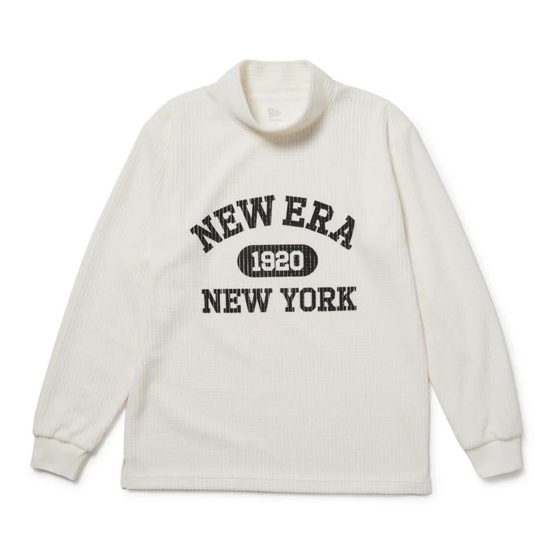 ニューエラ ゴルフ 長袖 グリッドフリース ハイネック Tシャツ オフ