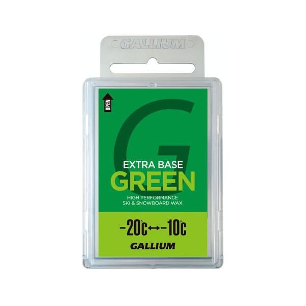 GALLIUM【ガリウム】EXTRA BASE ホットワックス GREEN 100g (SW2073